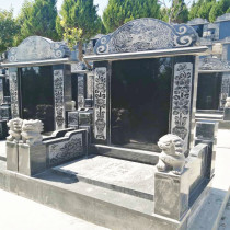汉陵墓园传统立碑