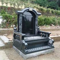 九龙山墓园传统立碑