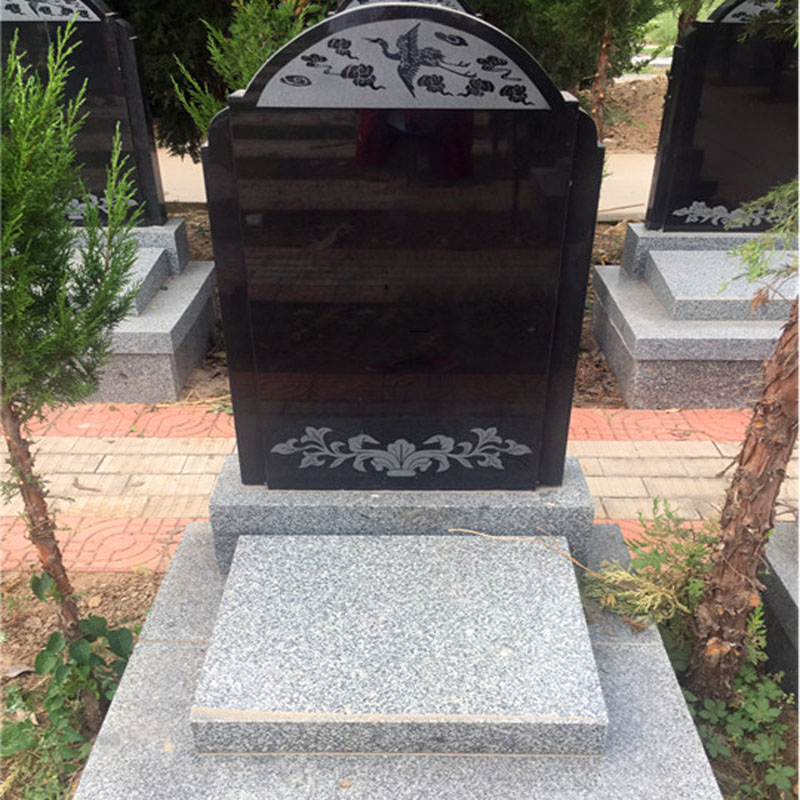 少林连天公墓传统立碑