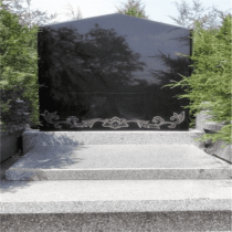 镐京骨灰公墓传统立碑