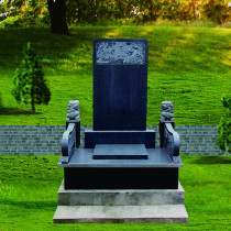 枣园山生态人文纪念园传统立碑