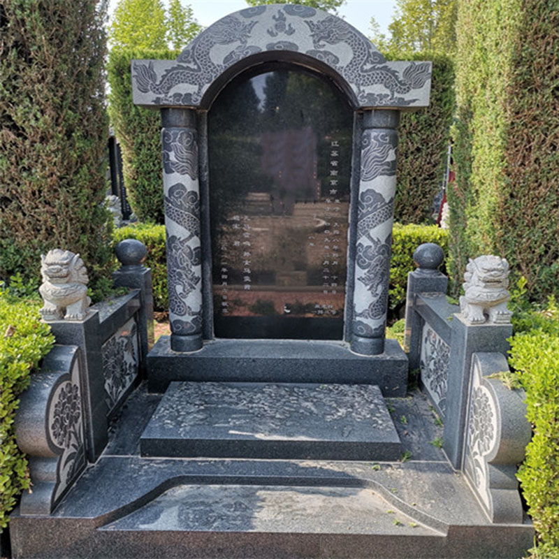 凤凰山公墓传统立碑