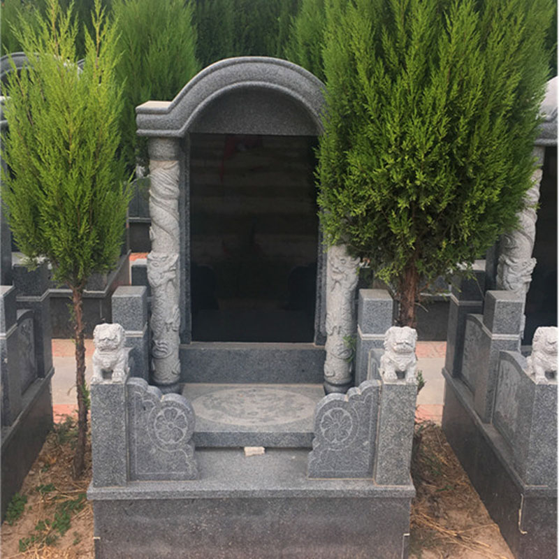 少林连天公墓传统立碑