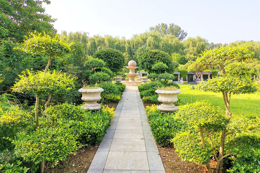 少林连天公墓景观图 少林连天公墓景观图