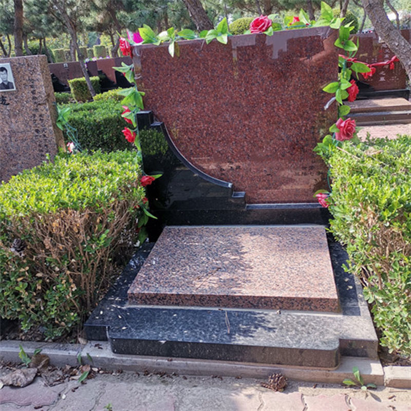 凤凰山公墓传统立碑