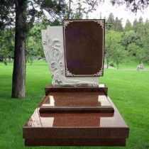 枣园山生态人文纪念园传统立碑