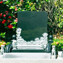 金南山绿色墓园传统立碑