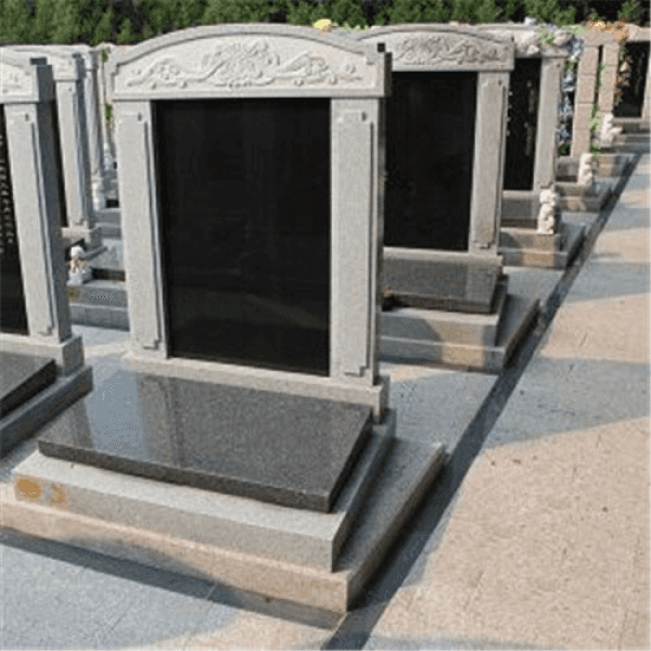 镐京骨灰公墓传统立碑