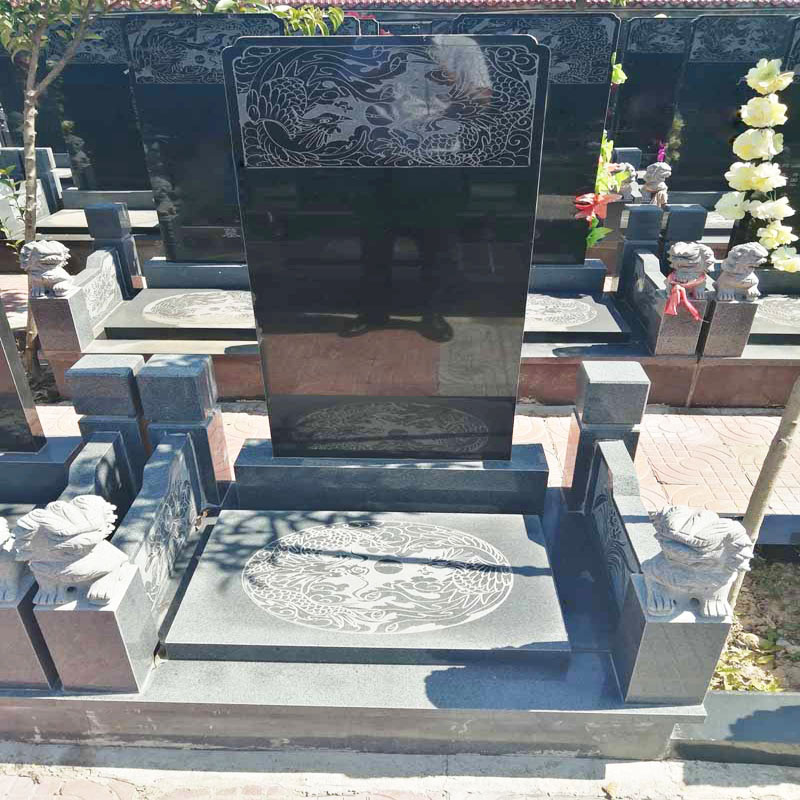 汉陵墓园传统立碑