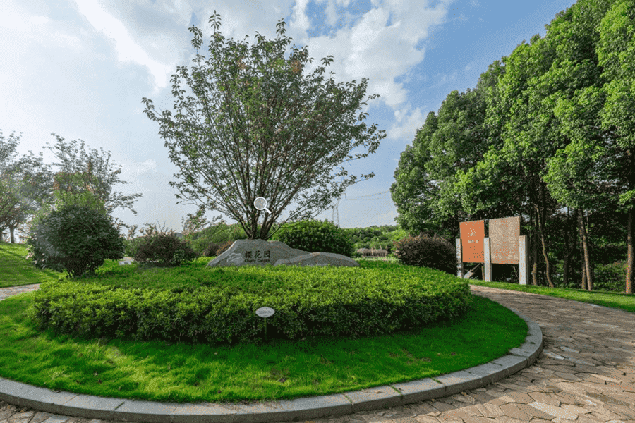 菊花平台赵女士对仙鹤湖湿地园陵园的评价图片